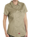 FS574 Dickies 5.25 oz. Ladies' Twill Shirt in Khaki