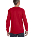 5586 Hanes® Long Sleeve Tagless 6.1 T-shirt - 558 in Deep red