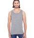 102C Threadfast Apparel Unisex Triblend Tank in Grey triblend