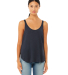8802 Bella + Canvas - Women's Flowy Tank with Side in Heather navy