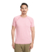 2050 Next Level Men's Mock Twist Raglan T-Shirt in Tech pink