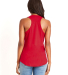 6338 Next Level Ladies' Gathered Racerback Tank in Red