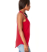 6338 Next Level Ladies' Gathered Racerback Tank in Red