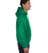 S1051 Champion Logo Reverse Weave Hoodie in Kelly green