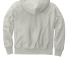 S1051 Champion Logo Reverse Weave Hoodie in Oxford grey
