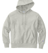 S1051 Champion Logo Reverse Weave Hoodie in Oxford grey