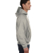 S1051 Champion Logo Reverse Weave Hoodie in Oxford grey