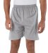 8187 Champion 6.3 oz. Ringspun Cotton Gym Shorts in Oxford grey heather