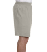 8187 Champion 6.3 oz. Ringspun Cotton Gym Shorts in Oxford grey heather