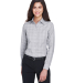 DG520W Devon & Jones Ladies' Crown Collection™ G in White/ graphite/ grey heather