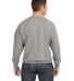 S1049 Champion Logo Reverse Weave Pullover in Oxford grey
