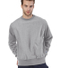 S1049 Champion Logo Reverse Weave Pullover in Oxford grey