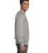 S1049 Champion Logo Reverse Weave Pullover in Oxford grey
