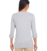 DP186W Devon & Jones Ladies' Perfect Fit™ Y-Plac in Grey heather