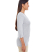 DP186W Devon & Jones Ladies' Perfect Fit™ Y-Plac in Grey heather