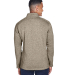 DG793 Devon & Jones Men's Bristol Full-Zip Sweater in Khaki heather