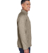 DG793 Devon & Jones Men's Bristol Full-Zip Sweater in Khaki heather