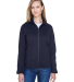 DG793W Devon & Jones Ladies' Bristol Full-Zip Swea in Navy