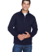 DG792 Devon & Jones Adult Bristol Sweater Fleece Q in Navy