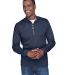DG479 Devon & Jones Men's DRYTEC20™ Performance  in Navy/ grey heather/ graphite