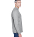 D420 Devon & Jones Adult Sueded Cotton Jersey Mock in Grey heather