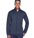 DG796 Devon & Jones Men's Newbury Colorblock Méla in Navy/ navy heather