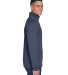 DG798 Devon & Jones Men's Newbury Mélange Fleece  in Navy heather