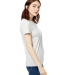 US Blanks US100 Women's Jersey T-Shirt in Silver