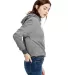 US Blanks US897 Unisex Urban Terry Pullover Hoodie in Tri grey
