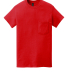 Gildan 5300 Heavy Cotton T-Shirt with a Pocket in Red