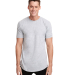 Next Level 3602 Cotton Long Body Crew in Heather gray