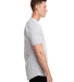 Next Level 3602 Cotton Long Body Crew in Heather gray