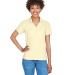 D100W Devon & Jones Ladies’ Pima Pique Short-Sle in Transparent yellow