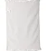 Carmel Towel Company C1118 Fringed Towel in White
