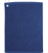 Carmel Towel Company C1518GH Velour Hemmed Towel w in Navy