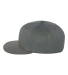 Flexfit 6210FF Flat Bill Cap in Dark grey