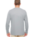 UltraClub 8622 Men's Cool & Dry Performance Long-S in Grey
