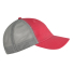 Big Accessories BA601 Washed Trucker Cap in Cosmo/ grey