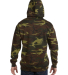 3969 Code V Camouflage Pullover Hooded Sweatshirt  in Green woodland
