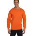 8400 Gildan 5.6 oz. Ultra Blend® 50/50 Long-Sleev in S orange