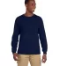 2410 Gildan 6.1 oz. Ultra Cotton® Long-Sleeve Poc in Navy