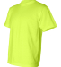 Bayside 1701 USA-Made 50/50 Short Sleeve T-Shirt in Safety green