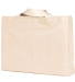 Bayside BA750 Medium Gusset Tote in Natural