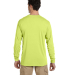 Jerzees 21MLR Dri-Power Sport Long Sleeve T-Shirt in Safety green