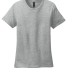 Anvil 880 Women's Lightweight Ringspun T-Shirt by  in Heather grey