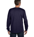 52 5596 Tagless Long Sleeve T-Shirt with a Pocket in Navy