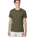 Hanes 42TB X-Temp Triblend T-Shirt with Fresh IQ o in Military green triblend