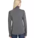 197 8433 Omega Stretch Terry Women's Quarter-Zip P CHARCOAL TRBLND