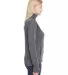 197 8433 Omega Stretch Terry Women's Quarter-Zip P CHARCOAL TRBLND