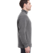 197 8434 Omega Stretch Terry Quarter-Zip Pullover in Charcoal triblend
